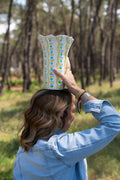 Jarra Folho Yellow Blue